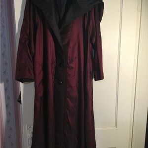 Hooded all weather coat. Almost new condition.